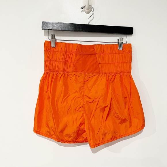 Free People Shorts Free People Movement Shorts The Way Home Orange size Medium - Picture 6 of 8
